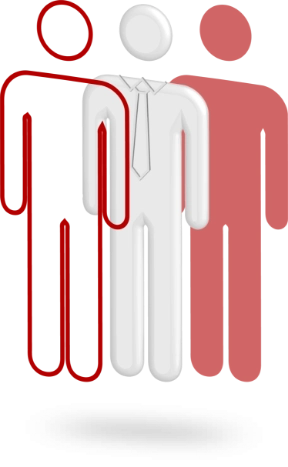 Graphic of a person
