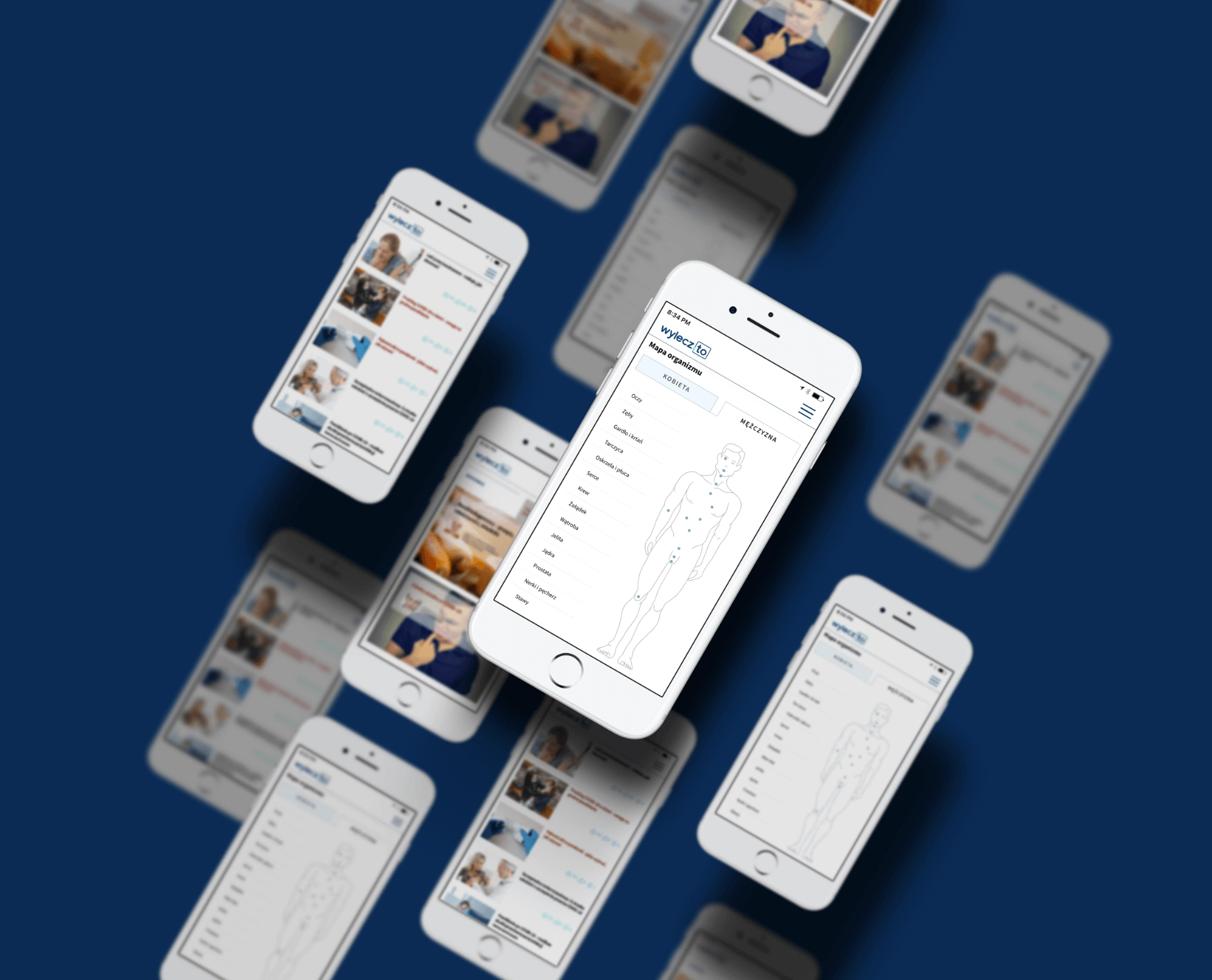 wylecz.to company website on mobile devices