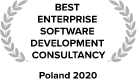 BEST ENTERPRISE SOFTWARE DEVELOPMENT CONSULTANCY Poland 2020