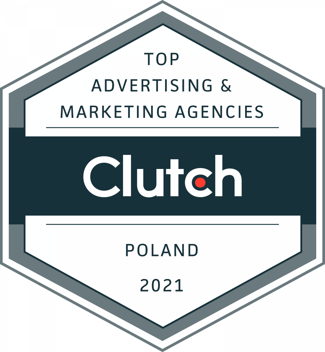 logo top advertising and marketing agencies clutch poland 2021